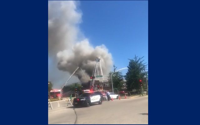 Fire Leaves Building Gutted; Several Homeless