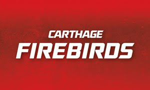 Newly Christened Carthage Firebirds Win in Men’s, Women’s Basketball
