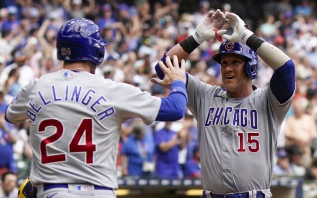 Caratini 8th-inning homer lifts Brewers over Cubs 6-5, overcoming Bellinger’s 4 hits, 3 RBIs