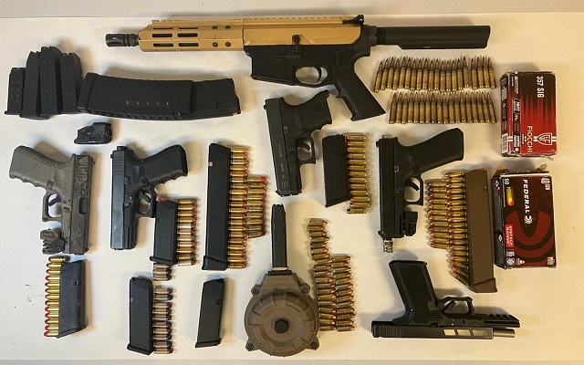 Three People Arrested After Gun Trafficking Bust