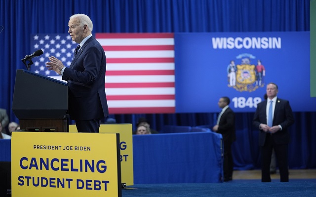 Biden promotes ‘life-changing’ student loan relief in Wisconsin as he rallies younger voters