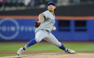 Imanaga stellar again, Cubs end game with double play to edge Mets 1-0
